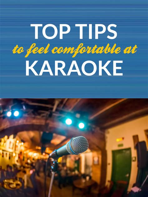 Karaoke Tips Feel Comfortable Singing Your Heart Out Greeblehaus