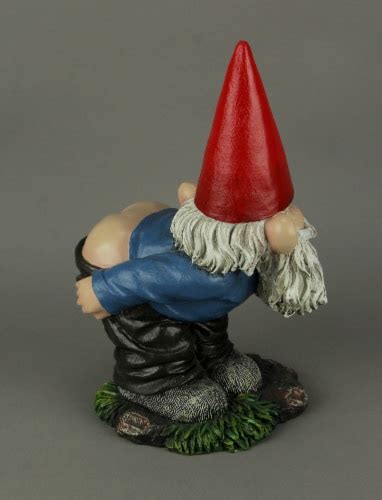 Cheeky The Naughty Mooning Gnome Bending Over Statue One Size Fred Meyer