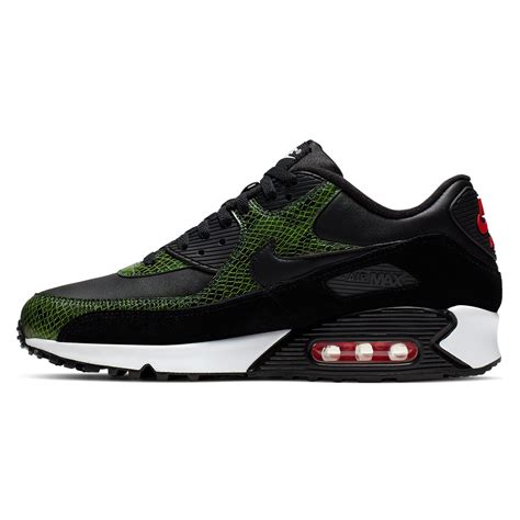 Nike Air Max 90 Python Pack Qs Black Black Cyber Fir Cd0916 001 Consortium