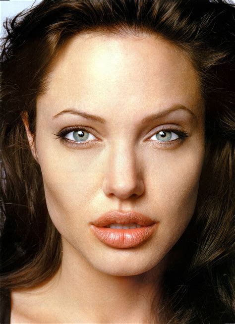 Angelina Jolies Sumptuous Lips Angelina Jolie Photoshoot Angelina