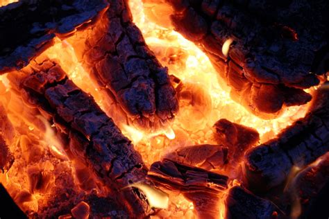 Camp Fire And Embers Free Stock Photo Public Domain Pictures