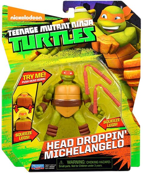 Teenage Mutant Ninja Turtles Nickelodeon Head Droppin Michelangelo 5