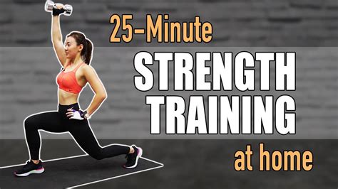 25 Min Strength Training At Home For Women To Lose Weight Joanna Soh