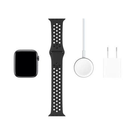 Apple Watch Nike Series 5 Mx3w2ae Gps 44mm Space Grey Aluminium Case With Anthracite Black Nike