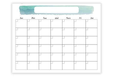 Blank Planning Calendar Free Content Calendar Template To Print