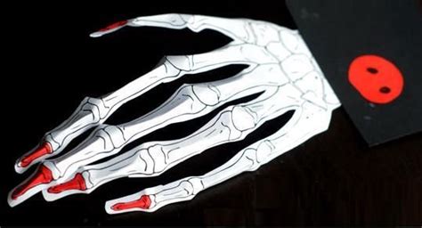 Papermau Halloween Special Easy To Build Skeleton Hands Papercraftby