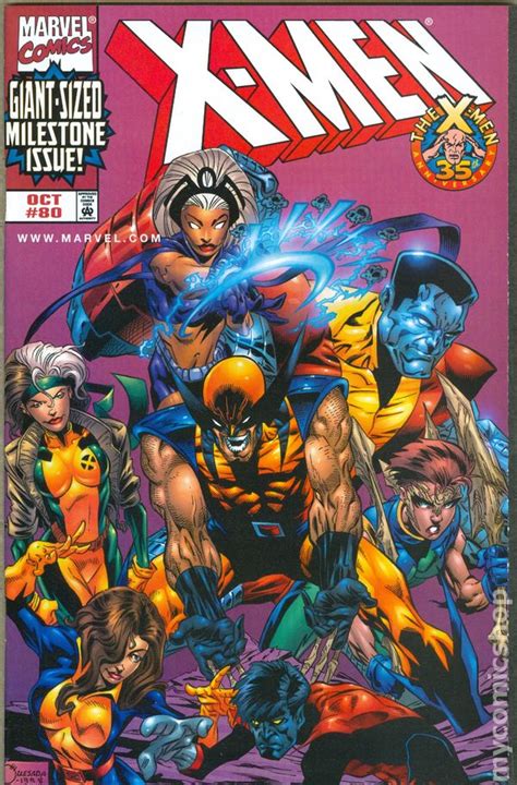 X Men Comic Books Issue 80 1998