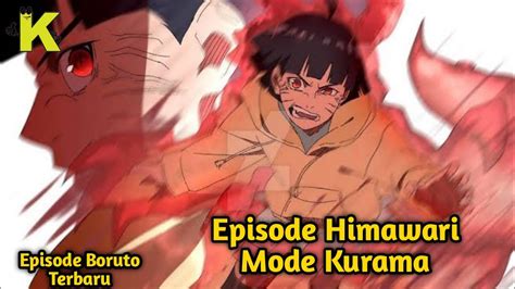 Episode Terbaru Boruto Himawari Bertemu Dengan Kurama YouTube
