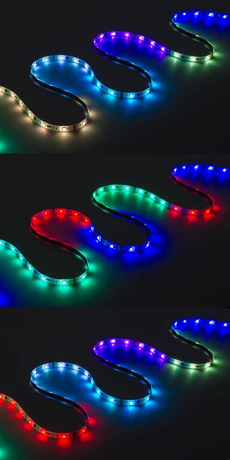 Rgb light strip 5050 leds color changing tape lights compatible with alexa, google assistant, outdoor string lights usb powered ip65 waterproof lights for bedroom, parties. Outdoor RGB LED Strip Lights - Color Chasing 12V LED Tape ...