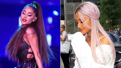 Ariana Grande Dyes Hair Purple ‘for Fun — See Pics Of Wild Makeover
