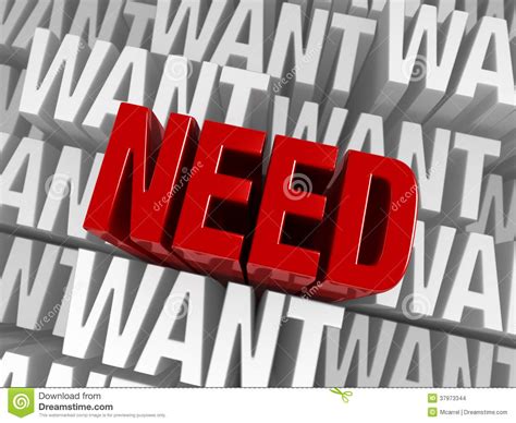 Want Need Desire Wish Thinker 3d Words Royalty-Free Stock Photography | CartoonDealer.com #63091199