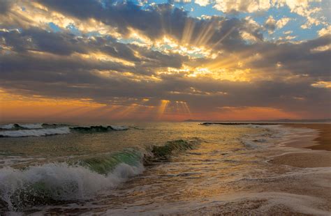 Free Images Sea Sun Clouds Sky Ocean Horizon Shore Water Wind