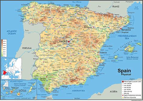 Cartina Fisica Della Spagna Da Colorare Africa Cartina Politica My