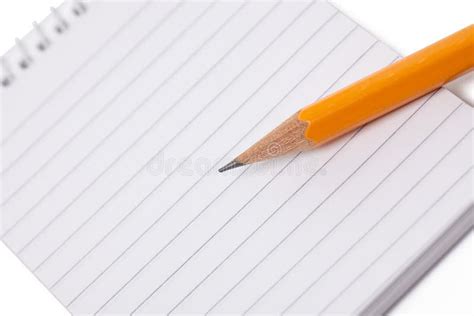 Pencil And Notepad Stock Photo Image Of Pencil Business 12324818