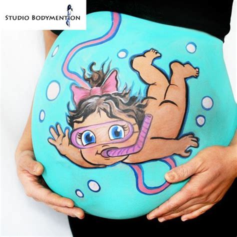 15 Adorable Pregnant Belly Painting Ideas For Excited Moms To Be Artofit