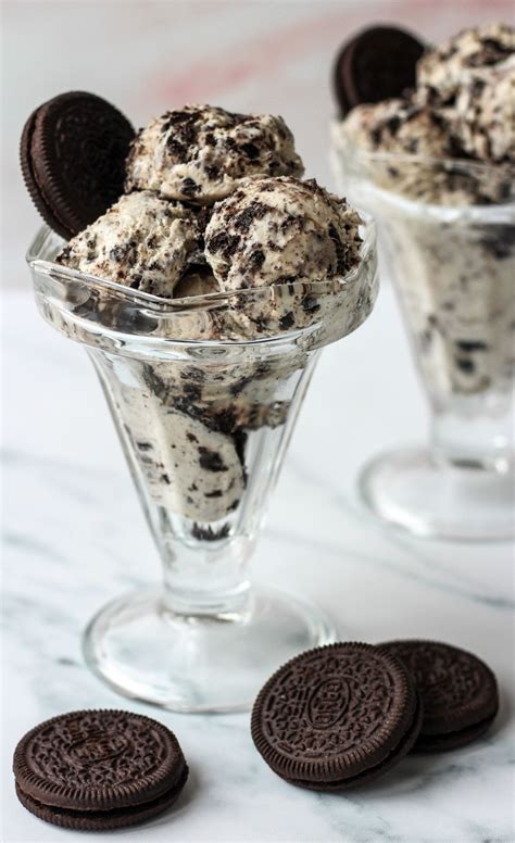 Oreo Ice Cream Yummy Ice Cream Homemade Ice Cream Ice Cream Recipes Ice Cream Sundaes Easy