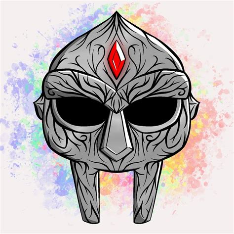 Mf Doom Mask Illustration By Me Rmfdoom