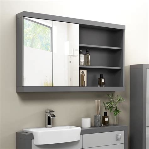 Deep enough for most of your products, toothbrushes and toothpaste, many bathroom cabinets also have the added benefit containing a useful mirror. Grove Mirror Cabinet 1200 | Buy Online at Bathroom City