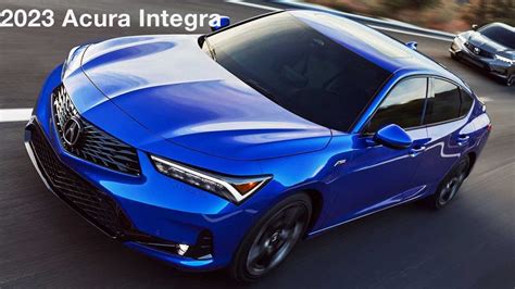 2023 Acura Integra A Spec With Technology Package In Apex Blue Pearl