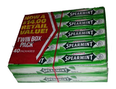 Wrigleys Spearmint Chewing Gum Best Jamaica Products And More