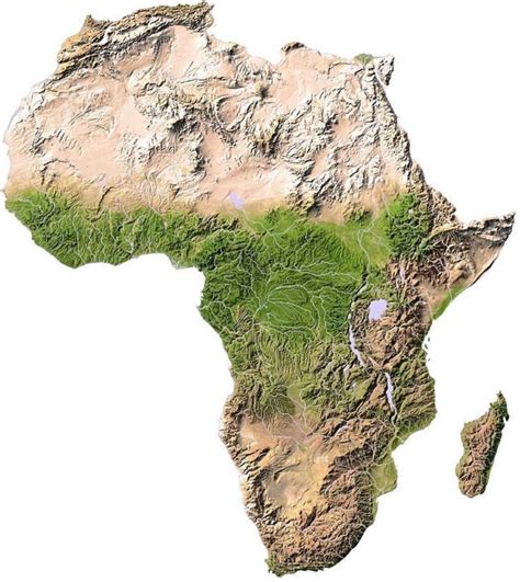 Pin By Marius On Africa Map In 2020 Africa Map African Map Relief Map