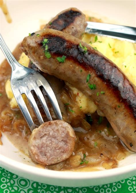 Bangers And Mash With Onion Ale Gravy Mekarlab Net
