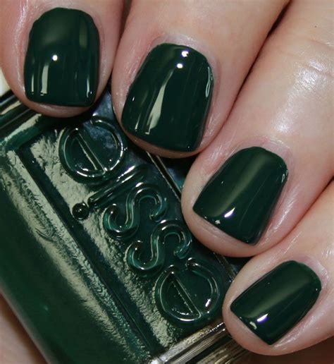Essie Spring 2016 Collection Vampy Varnish Dark Green Nail Polish