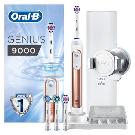 Review Of Oral B Genius 9000 Electric Toothbrush Rose Gold