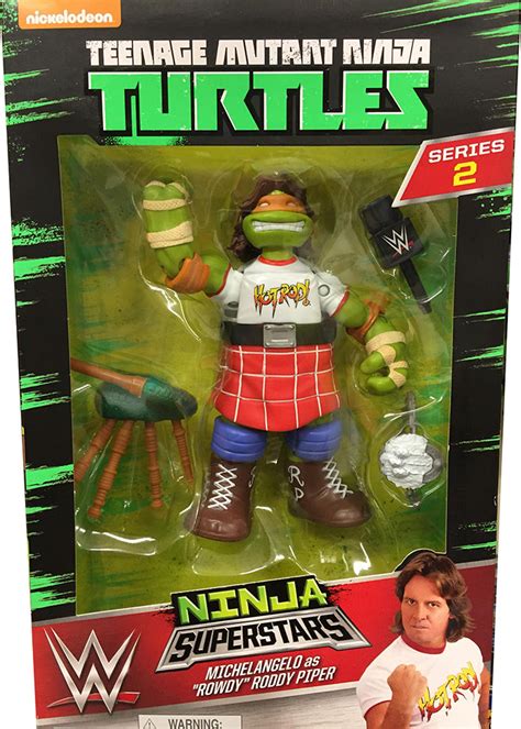 Teenage Mutant Ninja Turtles Wwe 7 Inch Action Figure Michelangelo A