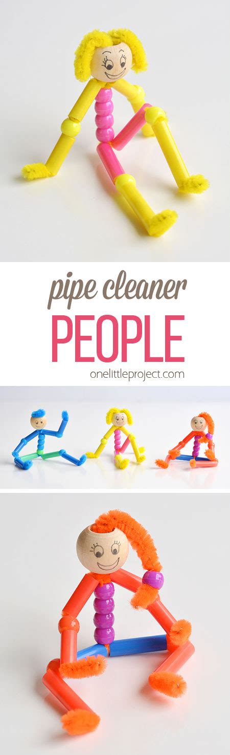Beaded Pipe Cleaner People