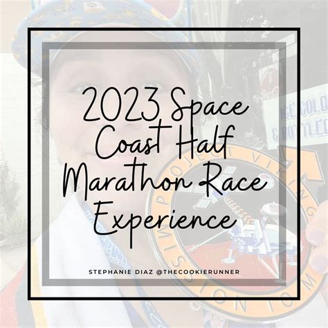 2023 Space Coast Half Marathon Race Experience — The Cookie Runner
