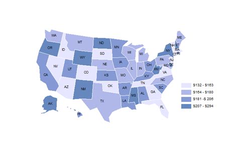 Comparing The States State And Local Government Expenditures Per 1000