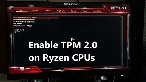 How To Enable Tpm 2 0 For Windows 11 Installation Mobile Legends