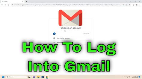 How To Log Into Your Gmail Account Guide Youtube