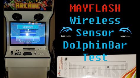 MayFlash Wireless Sensor DolphinBar For Wii Test YouTube