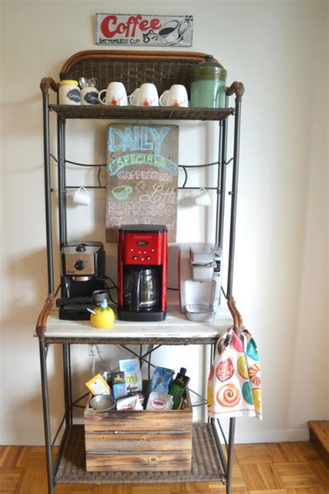 diy coffee stations   style shelterness