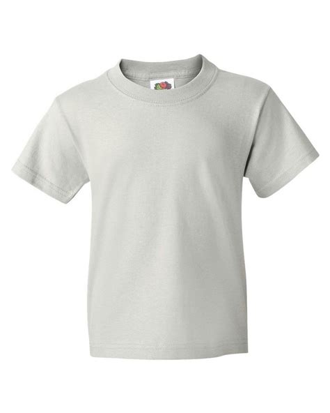 Size Chart For Fruit Of The Loom 3930br Hd Cotton Youth Short Sleeve T