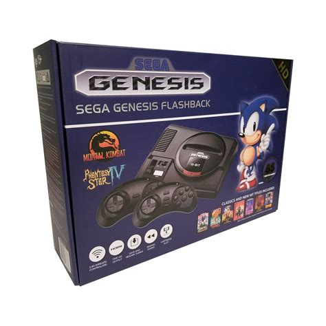 Sega Genesis Flashback Console 2018 At Games 696055188888 Walmart