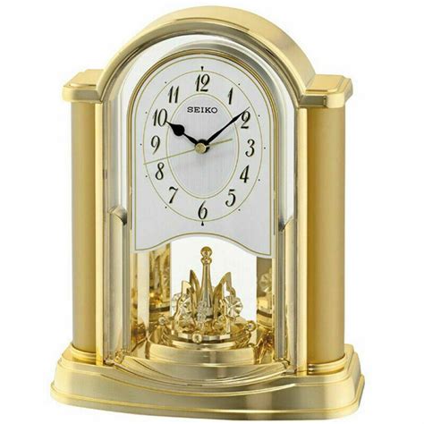 Seiko Rotating Pendulum Mantel Clock Qxn228g Striacroft Jewellers