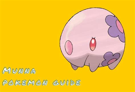 Munna Pokemon Guide Pok Universe