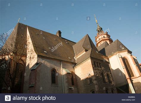 Leipzig Germanys Historic St Nicholas Church Stock Photo Alamy