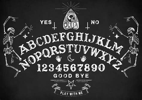 Ouija Fine Art Print Ouija Board Poster Ouija Board Wall Art Etsy