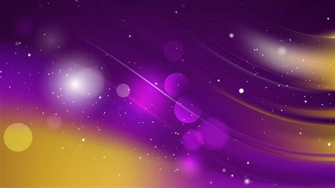 Free Abstract Purple And Gold Graphic Background