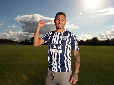 Karlan Grant In Profile West Bromwich Albion