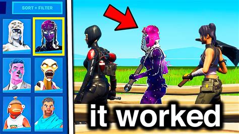 Using Hacked Skins To Cheat In Fortnite Fashion Shows Youtube