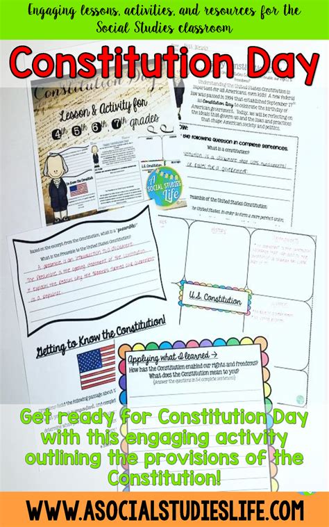 Get Ready To Teach Your Students On Constitution Day With This Engaging