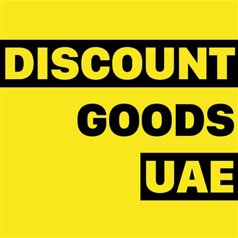 Discount Goods Uae Dubai