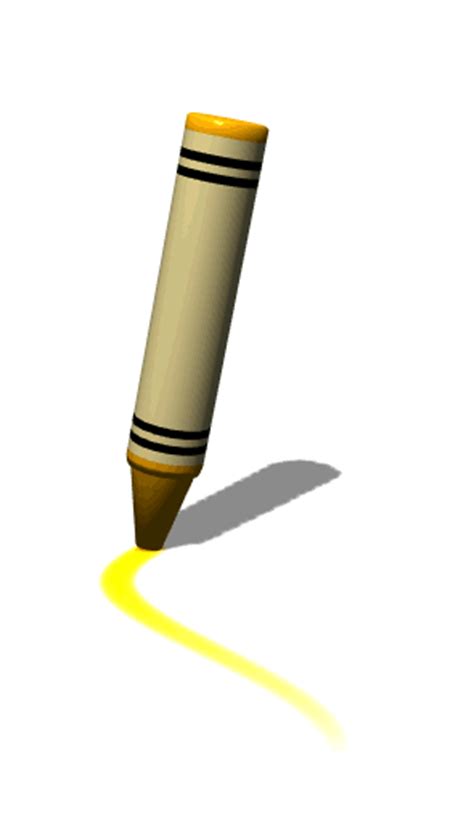 Crayon Animated  Clipart Best