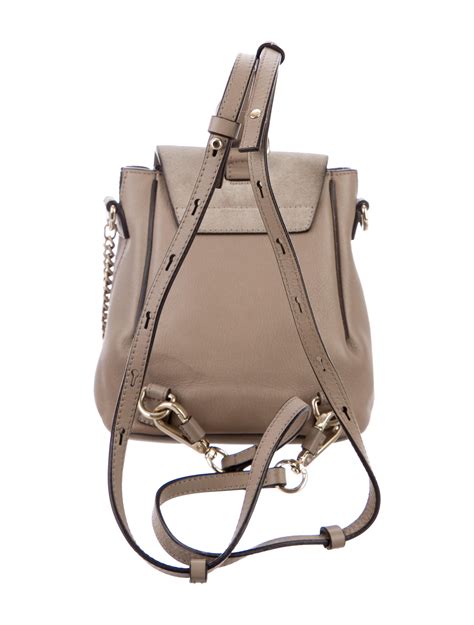 Chloé Faye Mini Backpack Handbags Chl169215 The Realreal