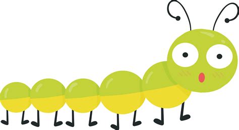 Cartoon Caterpillar Cartoon Spring Bug Png Download 33401831